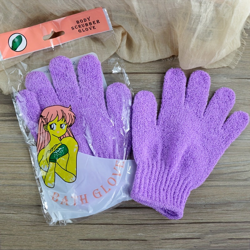Exfoliating Bath Glove Dead Skin Remover Body Scrubber Sponge