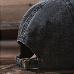 Charging Print Baseball Cap Cotton Washed Distressed Unisex Dad Hats