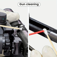 6-Inch Cotton Swabs with Wooden Handles for Cleaning Tactical Accessories