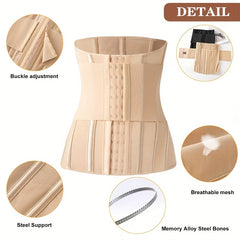 Waist Trainer Trimmer Belt Tummy Control Compression Wrap Cincher