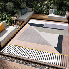 Modern Abstract Non Shedding Area Rug