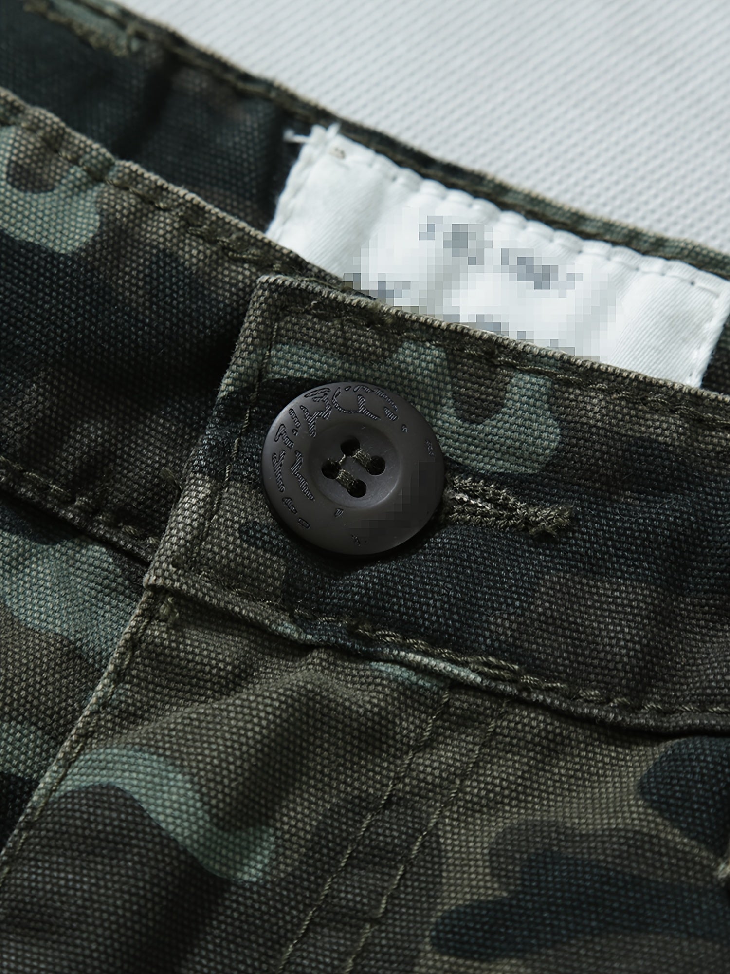 Camouflage Drawstring Cargo Pants Men's Joggers Outdoor