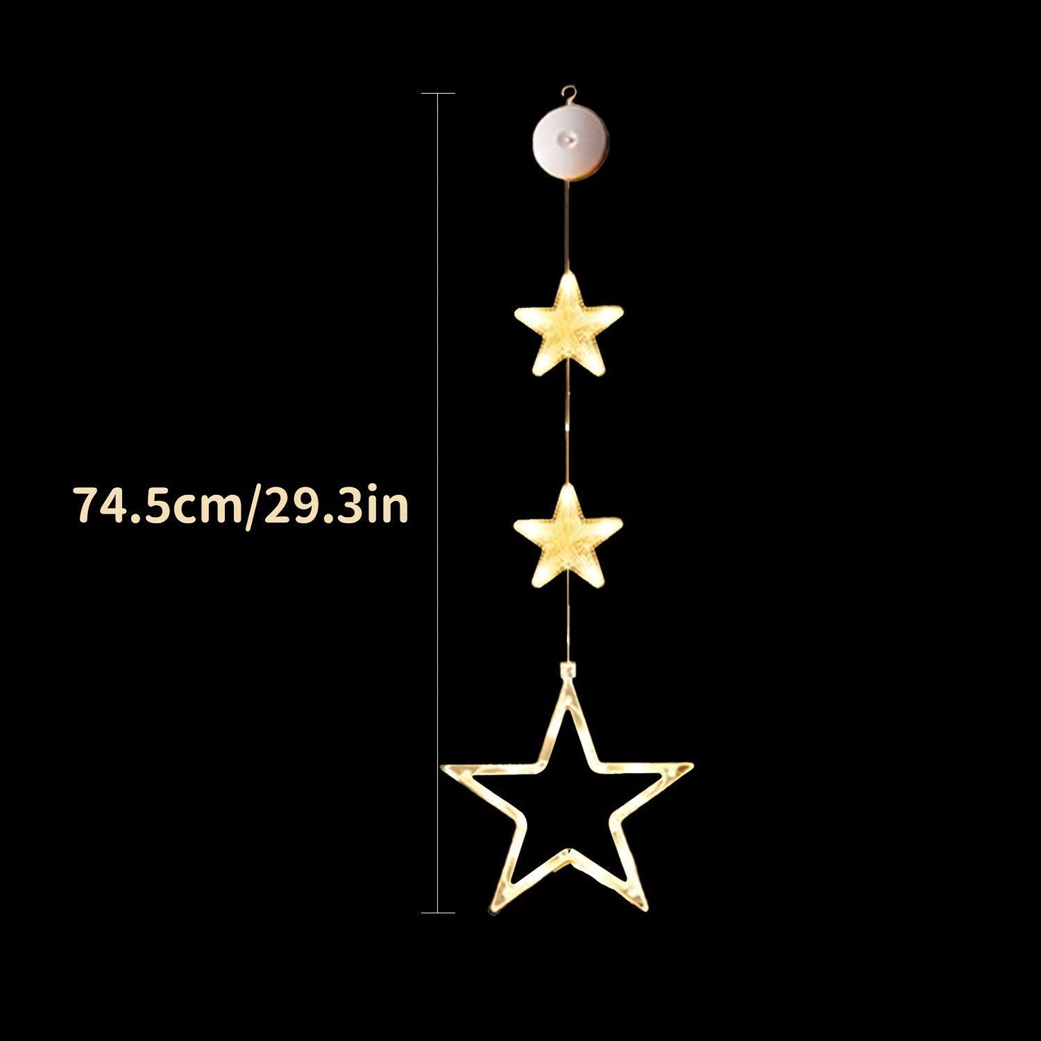 Christmas Window Decorations String Light