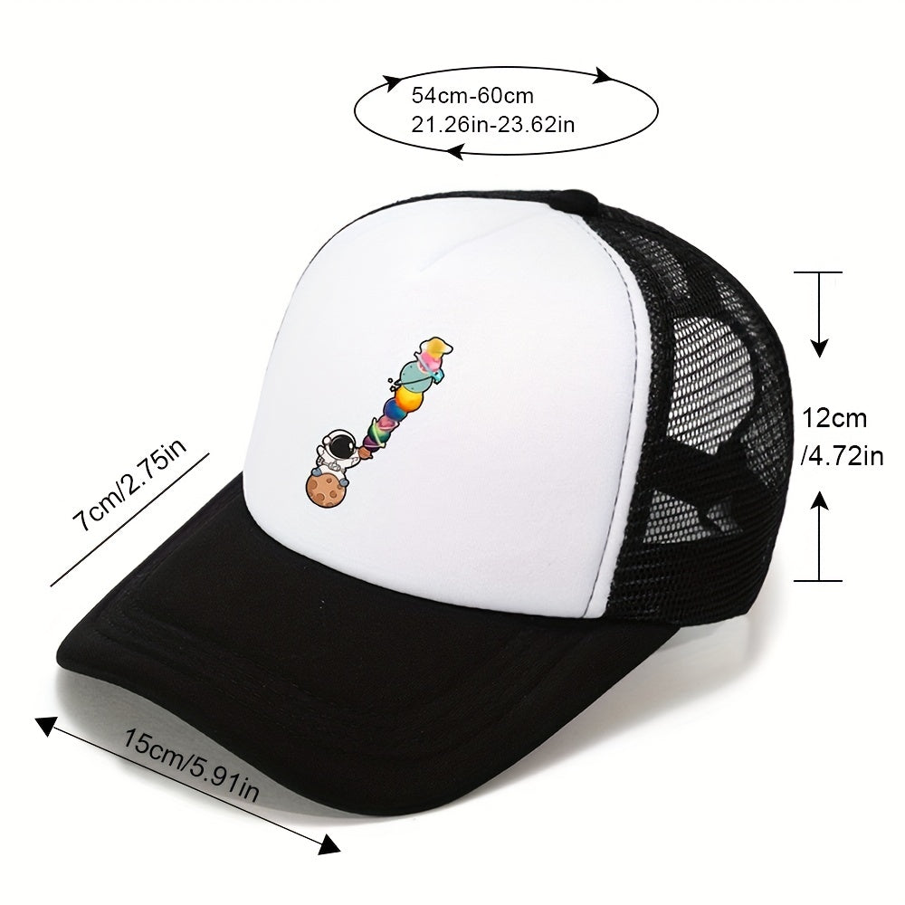 Men's Casual Baseball Cap Outdoor Sports Net Cap Driver Cap Sun Hat