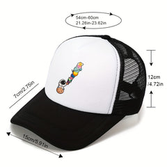 Men's Casual Baseball Cap Outdoor Sports Net Cap Driver Cap Sun Hat