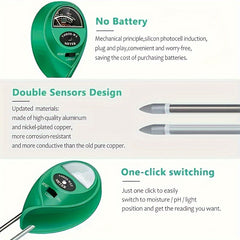 Soil Moisture Detector for Gardening Greenhouses Flowers