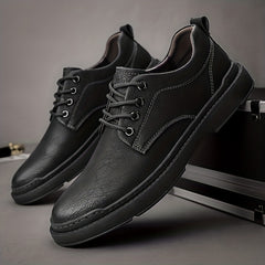 Men's Derby Shoes Lace up Front Dress Shoes For Men Business Formal Wedding