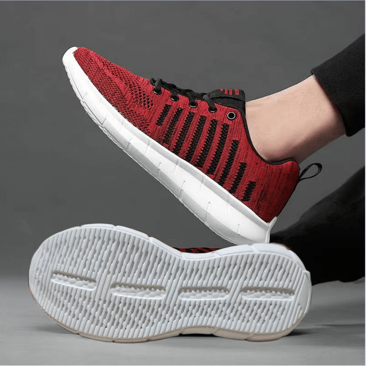 Men's Mesh Walking Running Sports Shoes Breathable Summer Tide Shoes