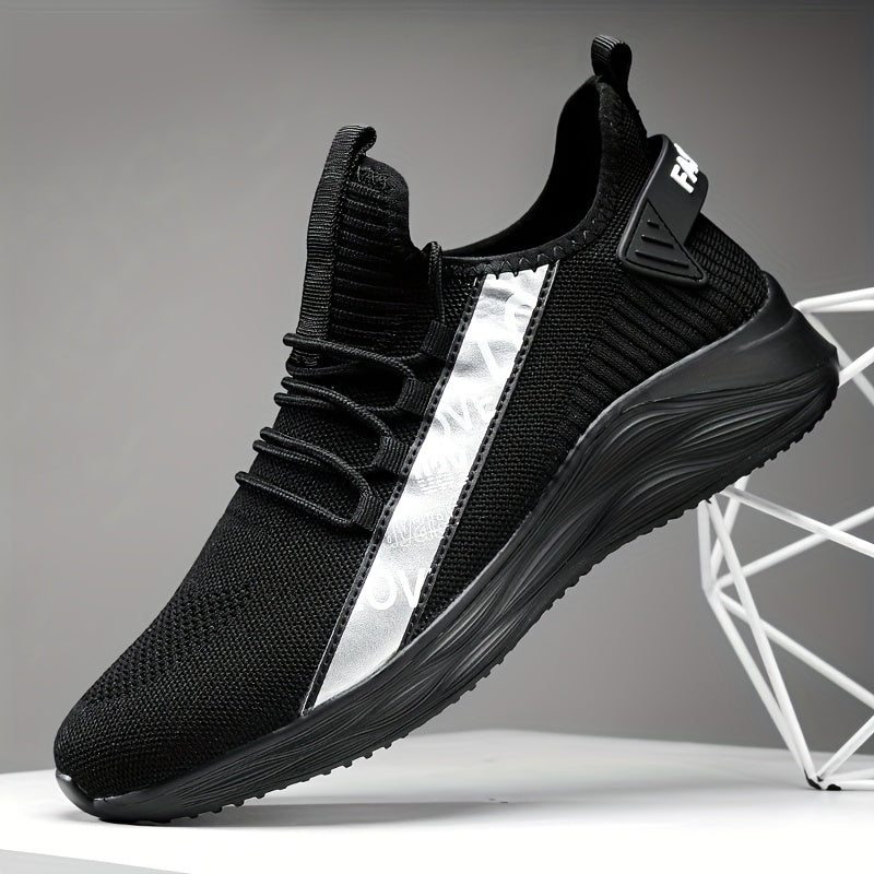 Women's Letter Print Sneakers Lace Up Outdoor Shoes