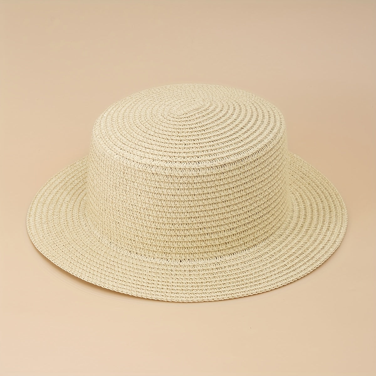 Summer Sun Hat Straw Fedora Cap Women Outdoor Beach Hat