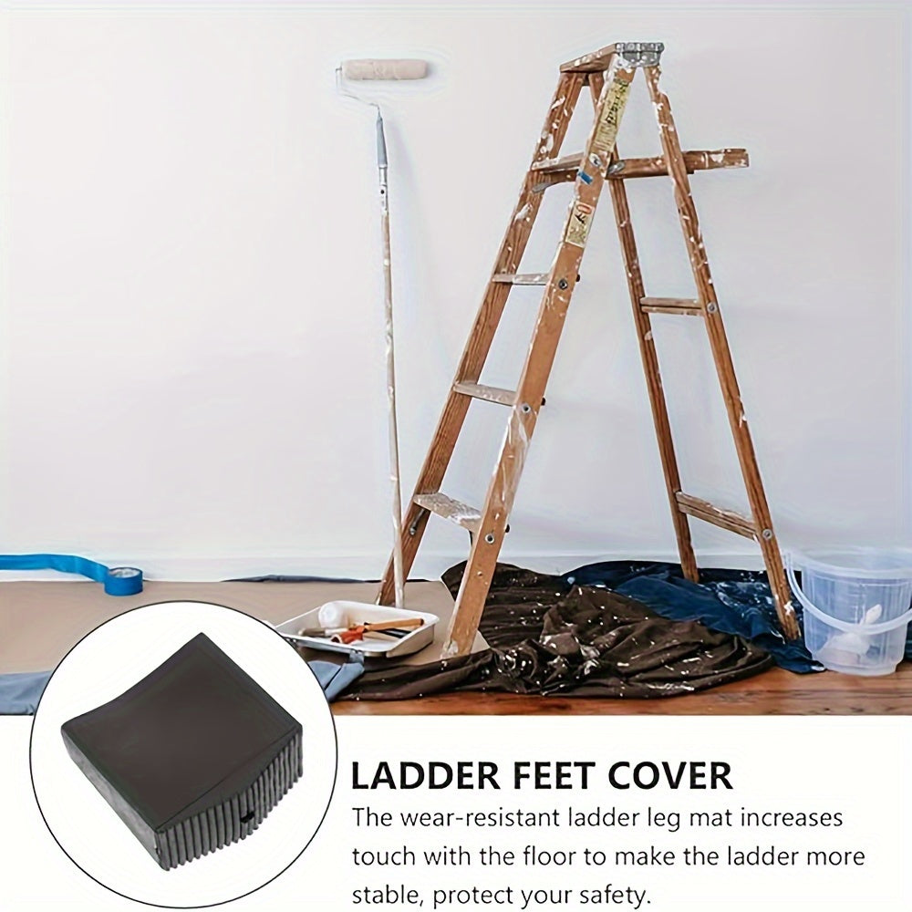 2 4pcs Ladder Non-slip Foot Folding Ladder Leg Cover Non-slip Foot Mat