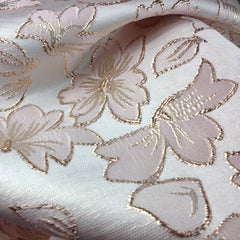 Pink Sewing Fabric For Dress Diy Upholstery Apparel Floral Material