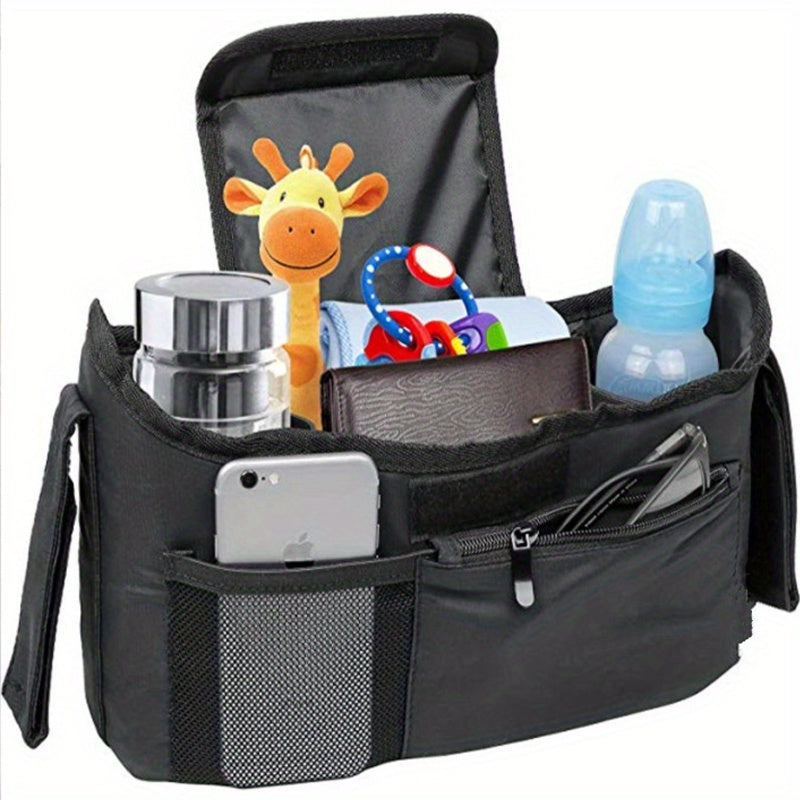 Universal Stroller Organizer with Cup Holder & Phone Pocket