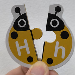 Educational Letter Matching Puzzle Toy for Toddlers Ages 3-6