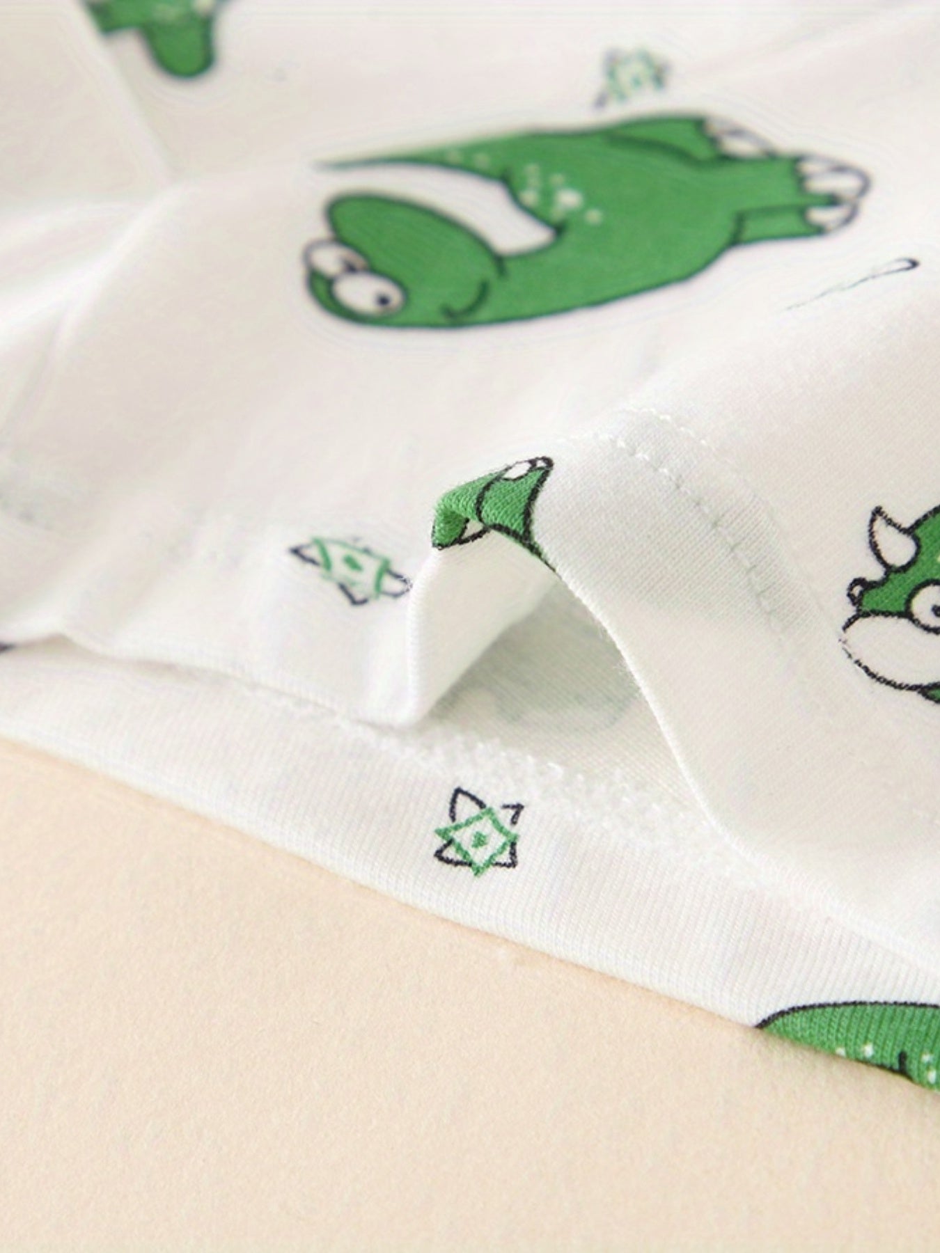 3pcs Boys Boxer Briefs Cartoon Dinosaur Train Print Underwear Kids Clothes