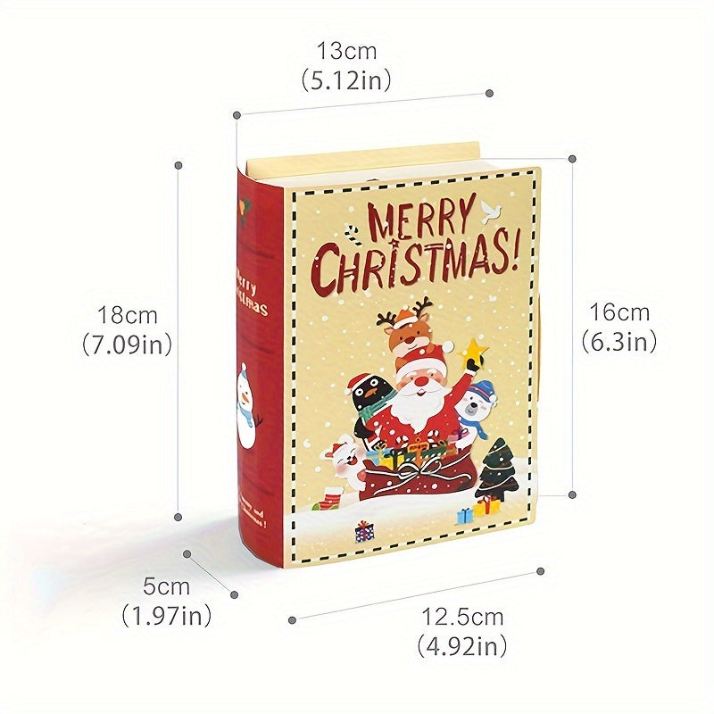 5pcs Christmas Candy Santa Claus Box for Party Decor