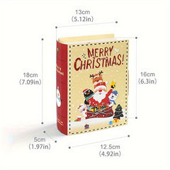 5pcs Christmas Candy Santa Claus Box for Party Decor