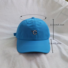 Embroidery High Polyester Fiber Mens Baseball Cap Solid Color