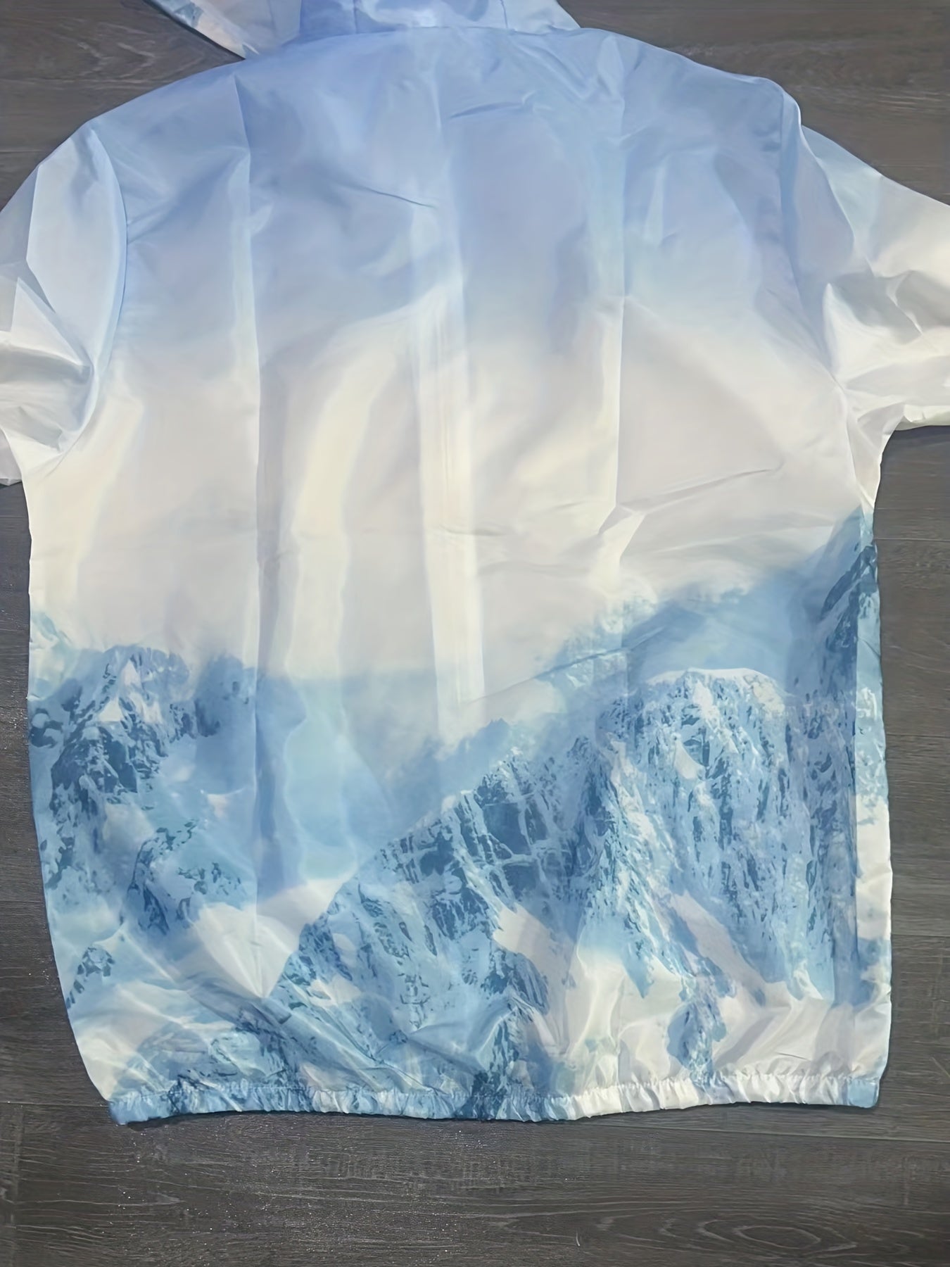 Men's Mountain Landscape Sun Protection Jacket