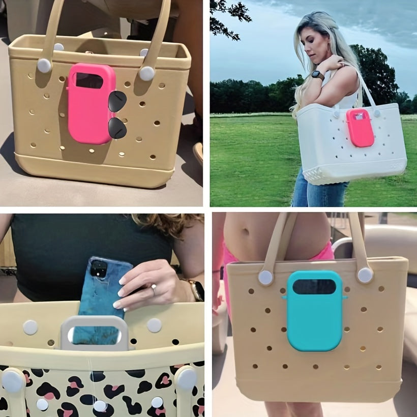Silicone Mobile Phone Holder for Bogg Bag