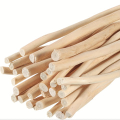 50pcs Wooden Sticks Decorative Crafts DIY Material D