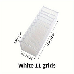 6 7 11 Grids T shirts Storage Box Underwear Organizer For Home
