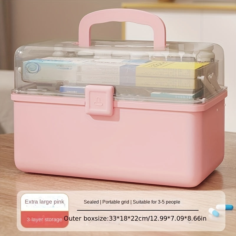 Large Capacity Medicine Box Household Medical Storage Kit