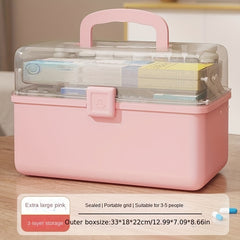 Large Capacity Medicine Box Household Medical Storage Kit
