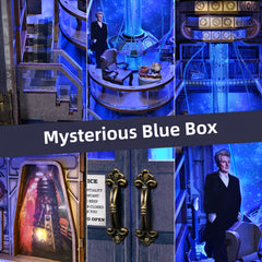 DIY Dollhouse 3D Bookshelf Magic Travel Time Tunnel Kit