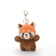 2pcs Little Panda Plush Keychain Surprise Gift Home Decoration