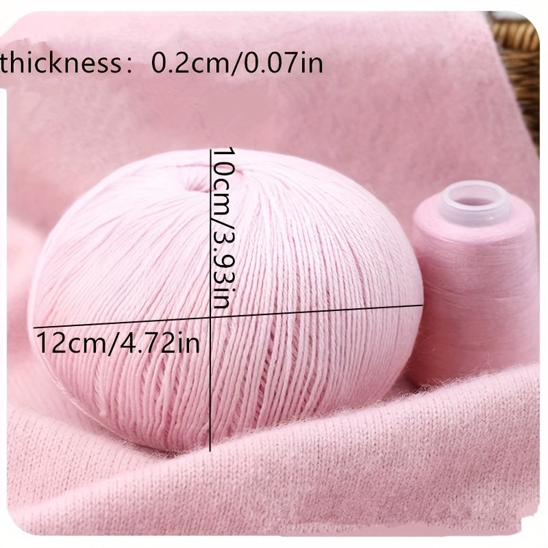Medium Thick Cashmere Yarn Wool Ball for Scarf Knitting