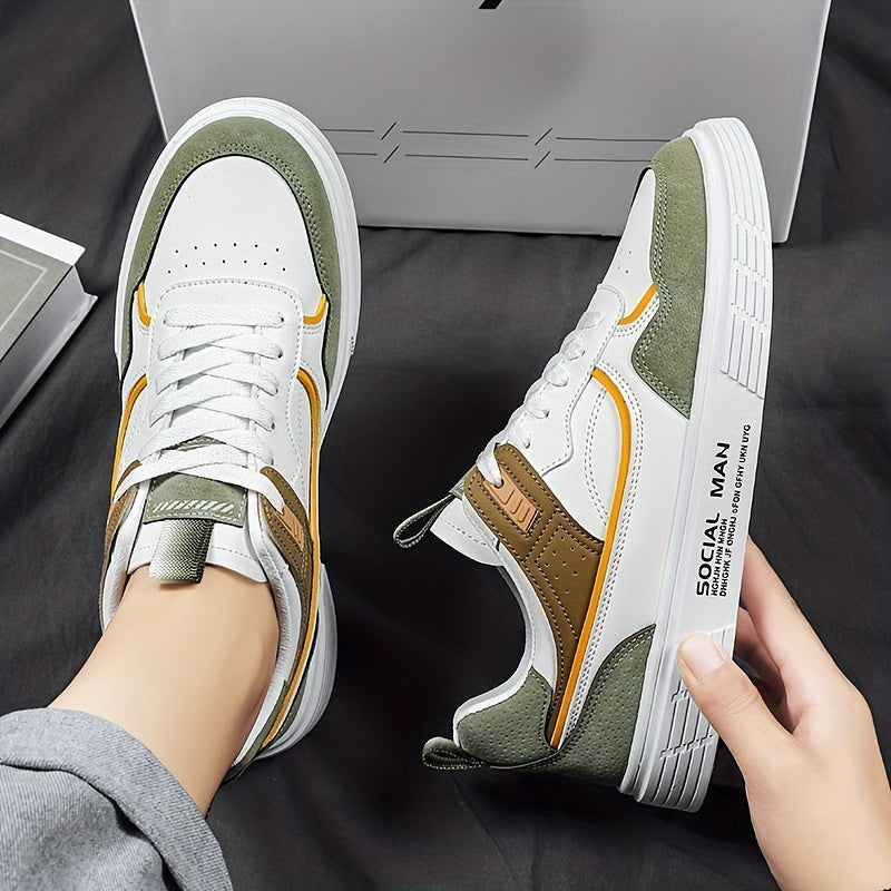 Men's Block Skate Shoes Non Slip Sneakers Men's Footwear