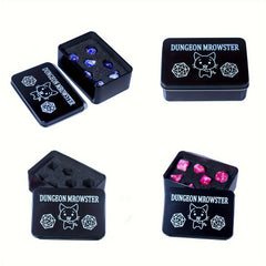 Metal Dice Box for Storing, Collecting & Gifting