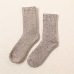 Men's Winter Thick Wool Socks Warm Plus Velvet Socks
