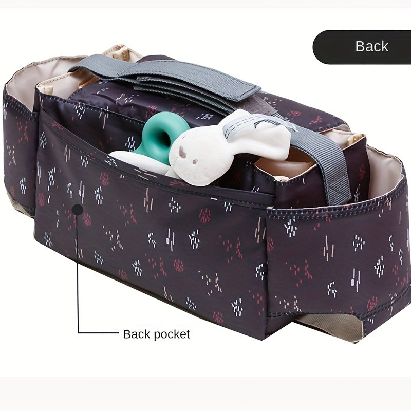 Waterproof Baby Stroller Bag for Bottles, Cups, Diapers & More