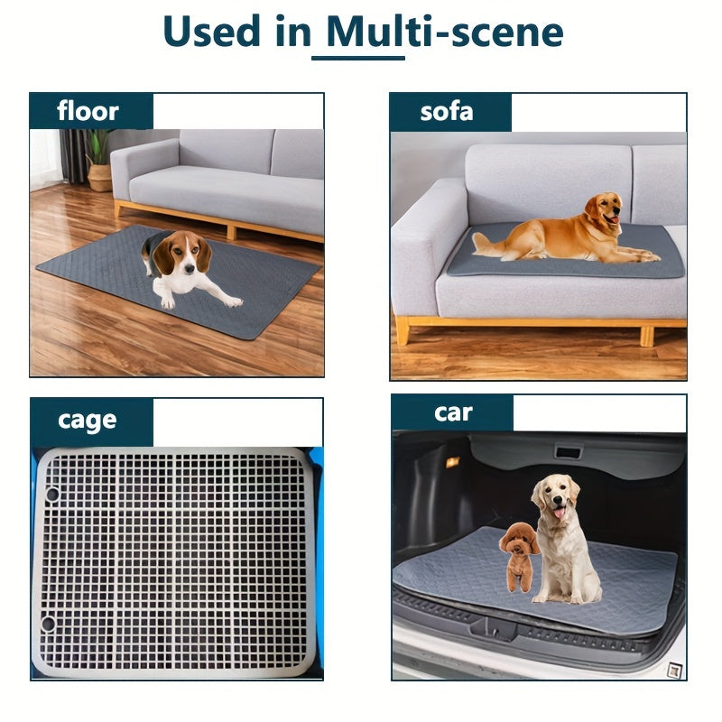 Waterproof Reusable Pet Pee Pad for Potty Training Dogs Cats