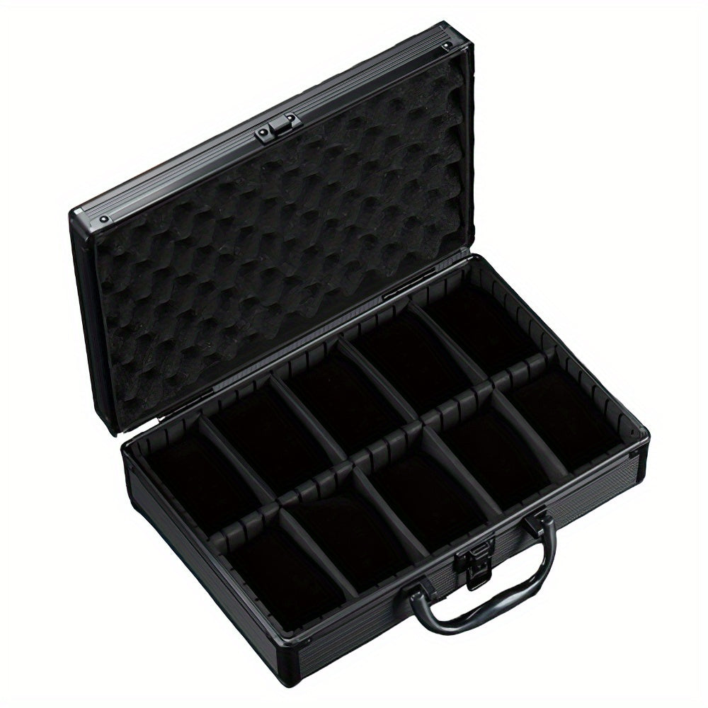 24 Slot Aluminum Watch Storage Display Box