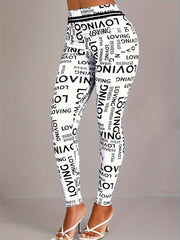 6pc Random Print Yoga Pants Stretch Running Fitness Leggings