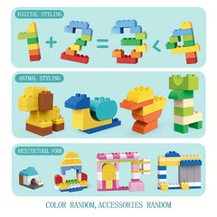500g Bagged Large Building Blocks Children's Assembly Toy