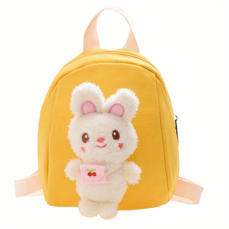Kids Rabbit Plush Mini Backpack School Bag