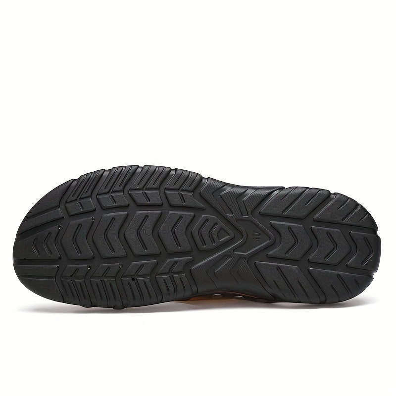 Men's Vintage Slip On Leather Sandals