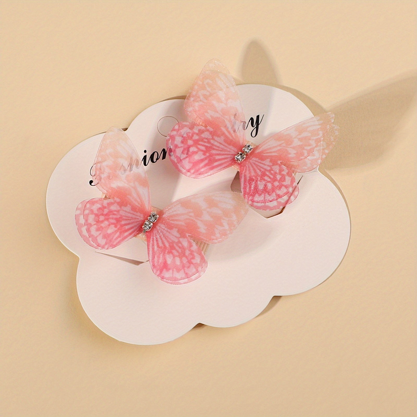 Butterfly Hairpin Princess Hair Clips for Baby Girls