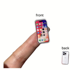 5pcs Mobile Phone Models Resin Decorations Mini Dollhouse DIY Random Styles