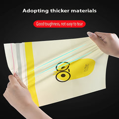 Car Garbage Bags Cartoon Printed Self-adhesive Storage Bag