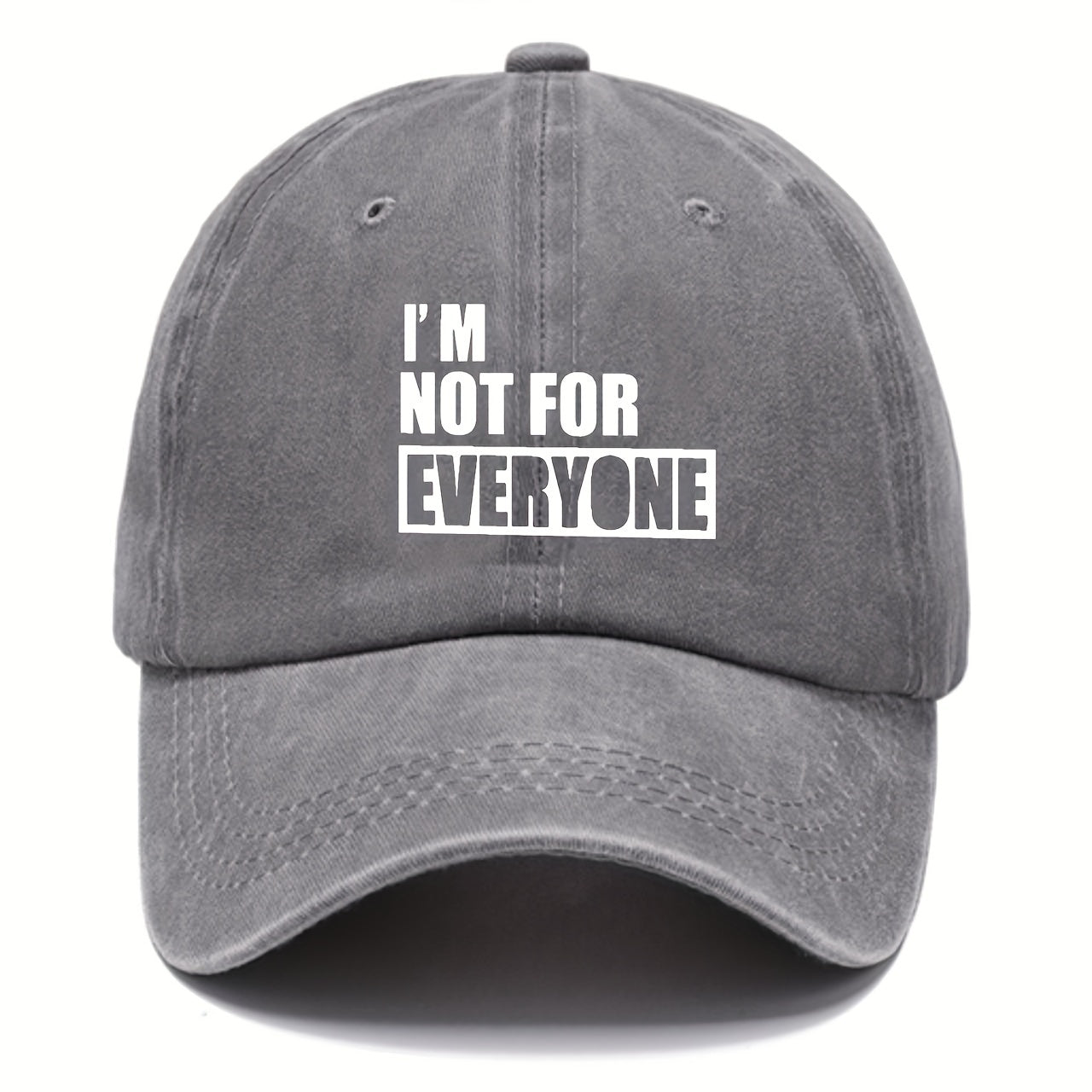 Distressed Washed Cotton Baseball Cap Trucker Hat Vintage Adjustable