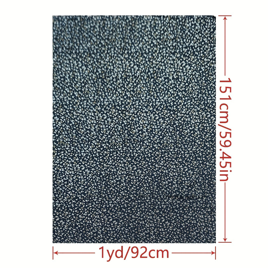1yd Artificial Cotton Fabric DIY Clothes Dress Pants Quilt Cover Cut Size