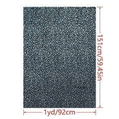1yd Artificial Cotton Fabric DIY Clothes Dress Pants Quilt Cover Cut Size