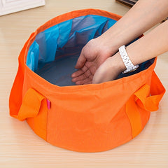 Portable Foldable Foot Washing Basin for Camping Hiking Travelling Fishing