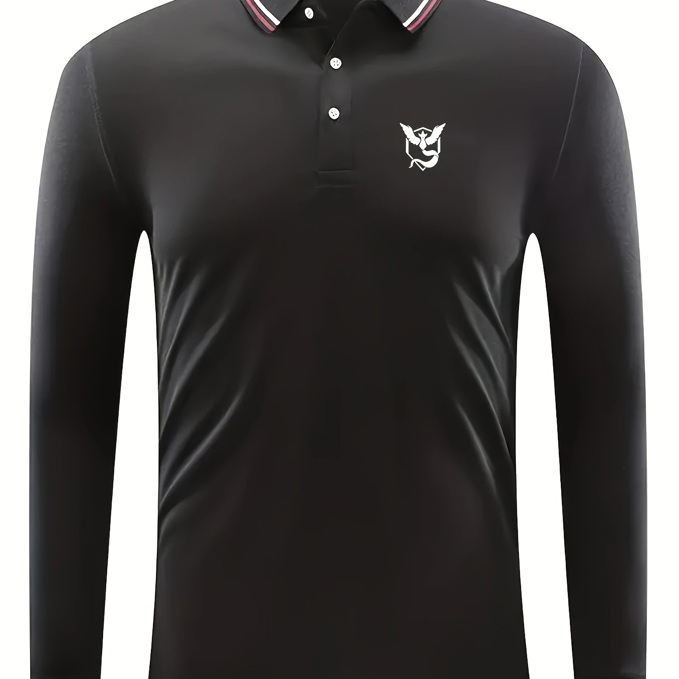 Men's Animal Print Long Sleeve Sports Shirt