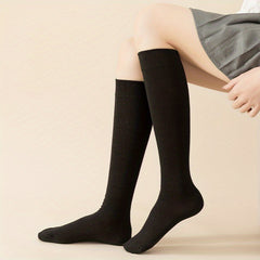 Soft Calf Socks Women's Knee High Stockings